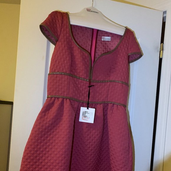 Quilted RedValentino Brand New Dress - Picture 1 of 2